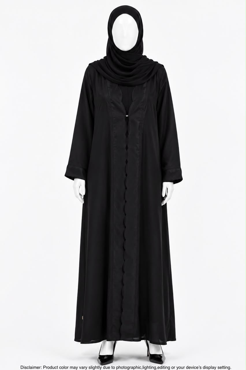 D-CUT ABAYA W/O INNER