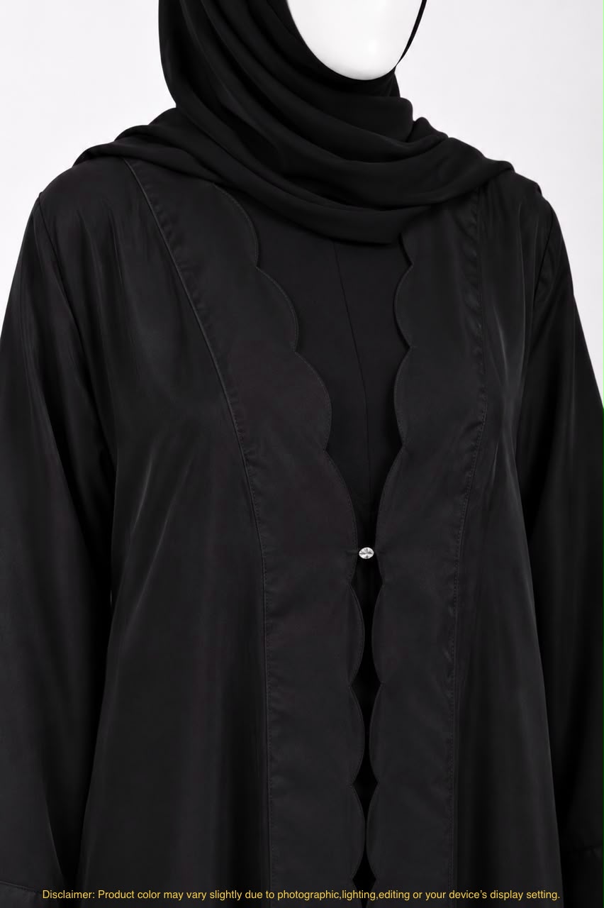 D-CUT ABAYA W/O INNER