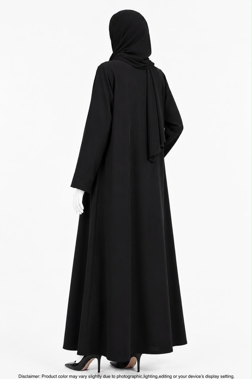 D-CUT ABAYA W/O INNER