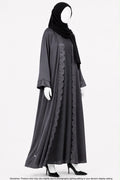 D-CUT ABAYA GREY W/O INNER