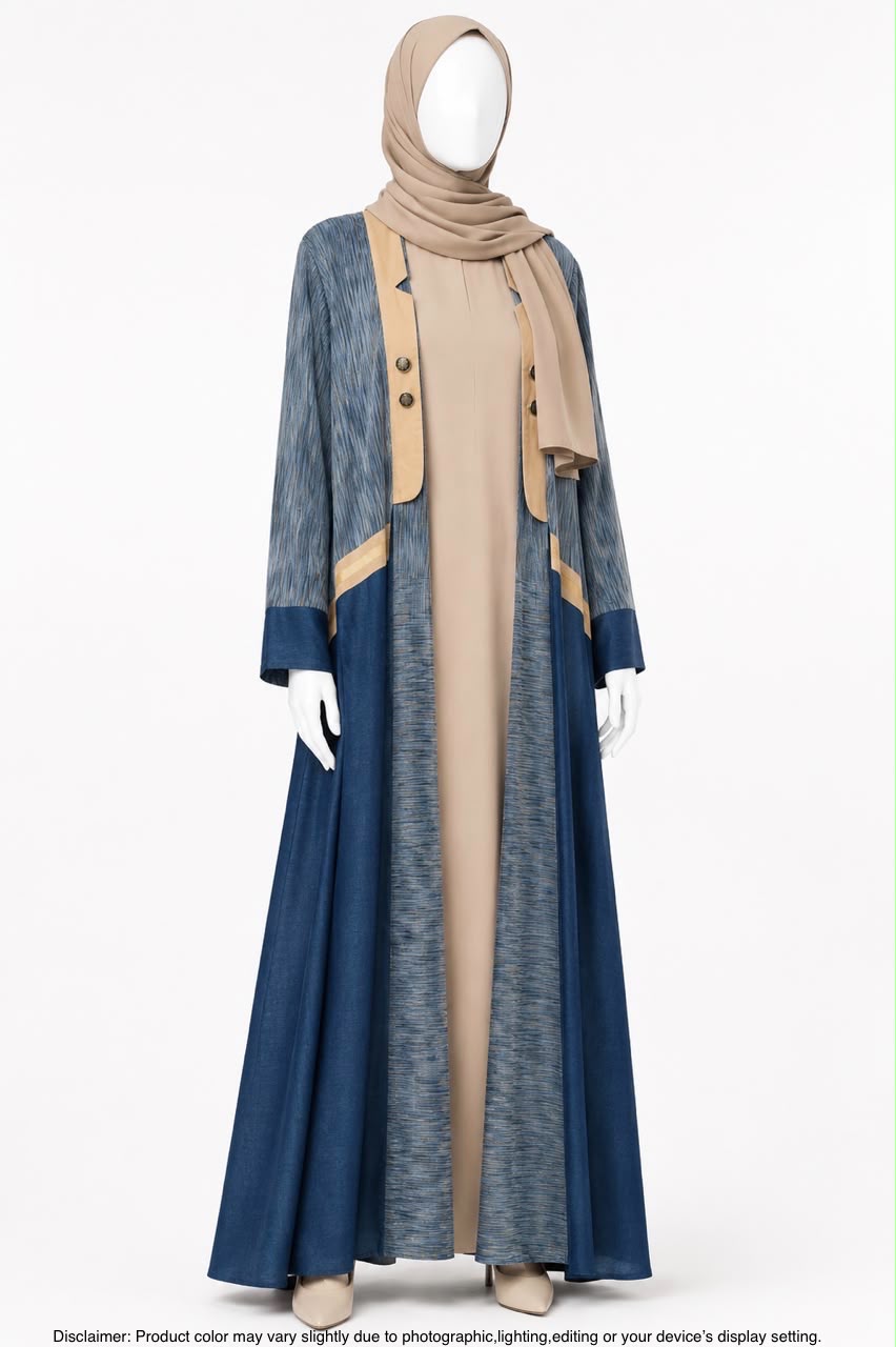 RUKHSAR SHRUG ABAYA