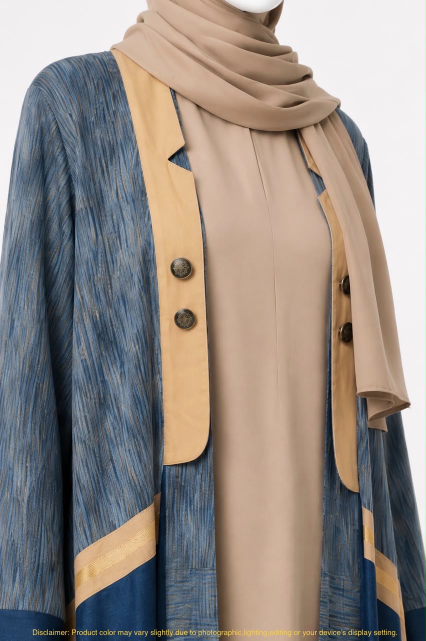RUKHSAR SHRUG ABAYA