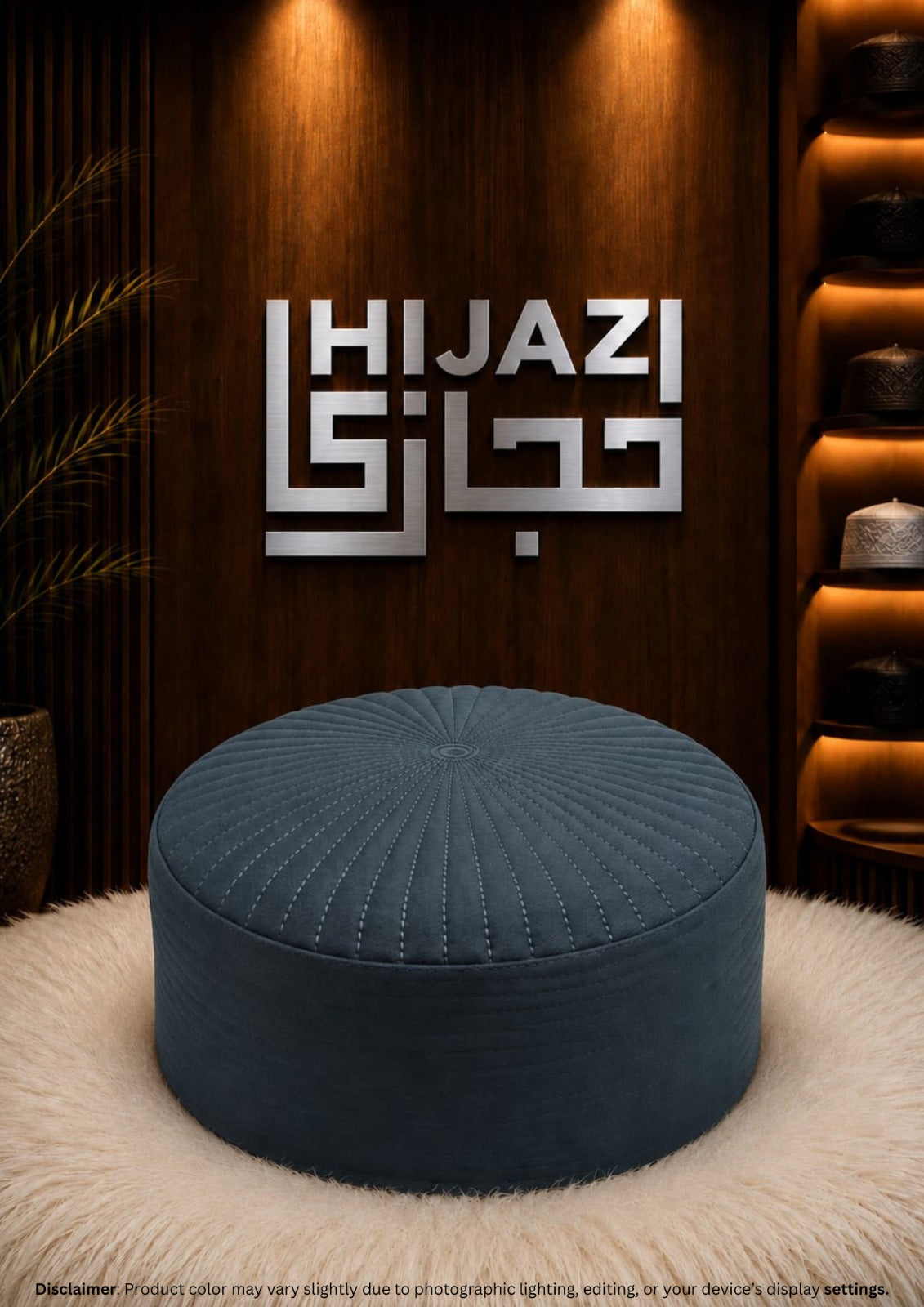 HASSAN KOOFI-CHARCOAL BLUE