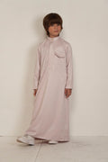 Zayno Kid’s Thobe – Soft Beige