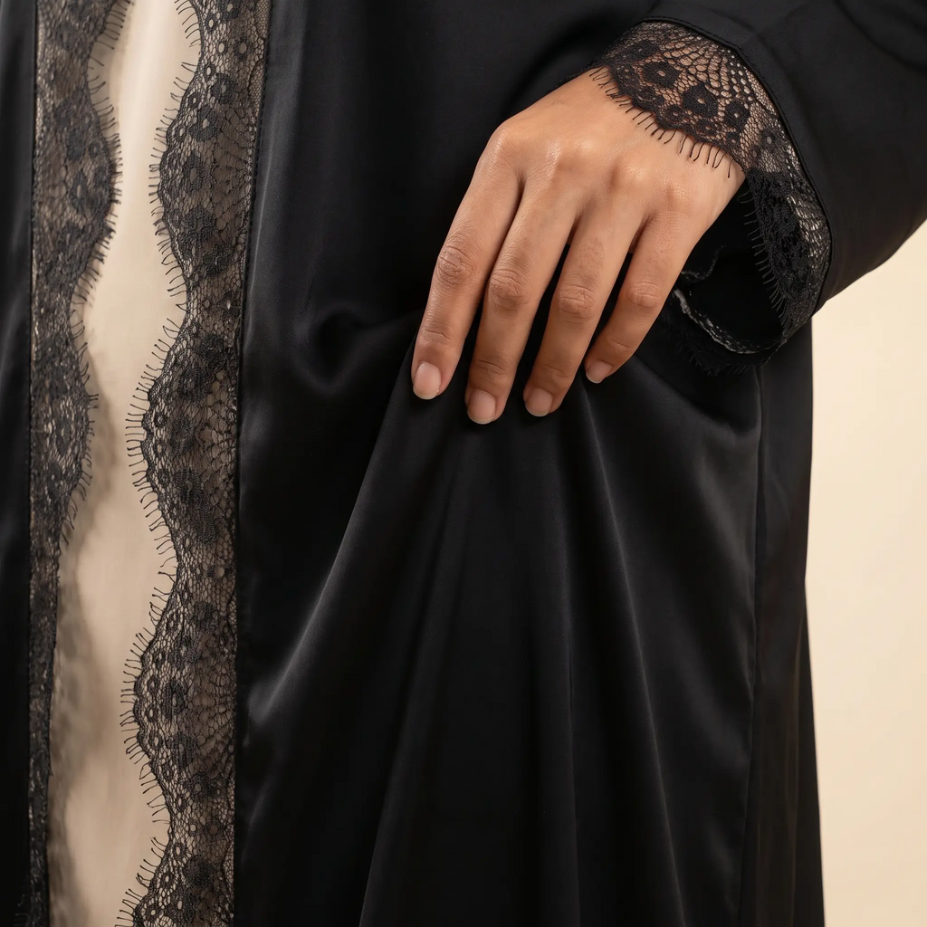 ZARELLE LACE ABAYA