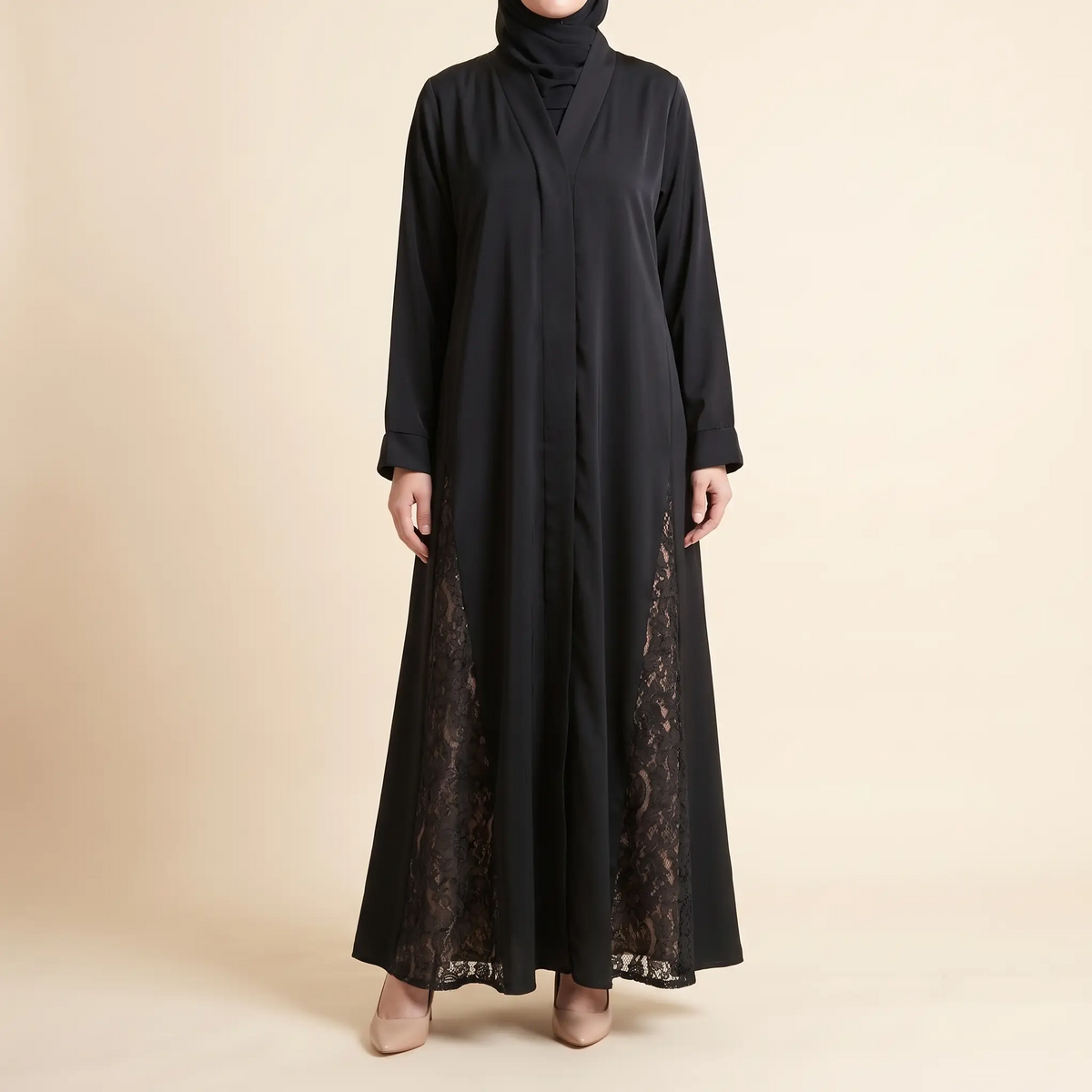 ZIRI GODET ABAYA
