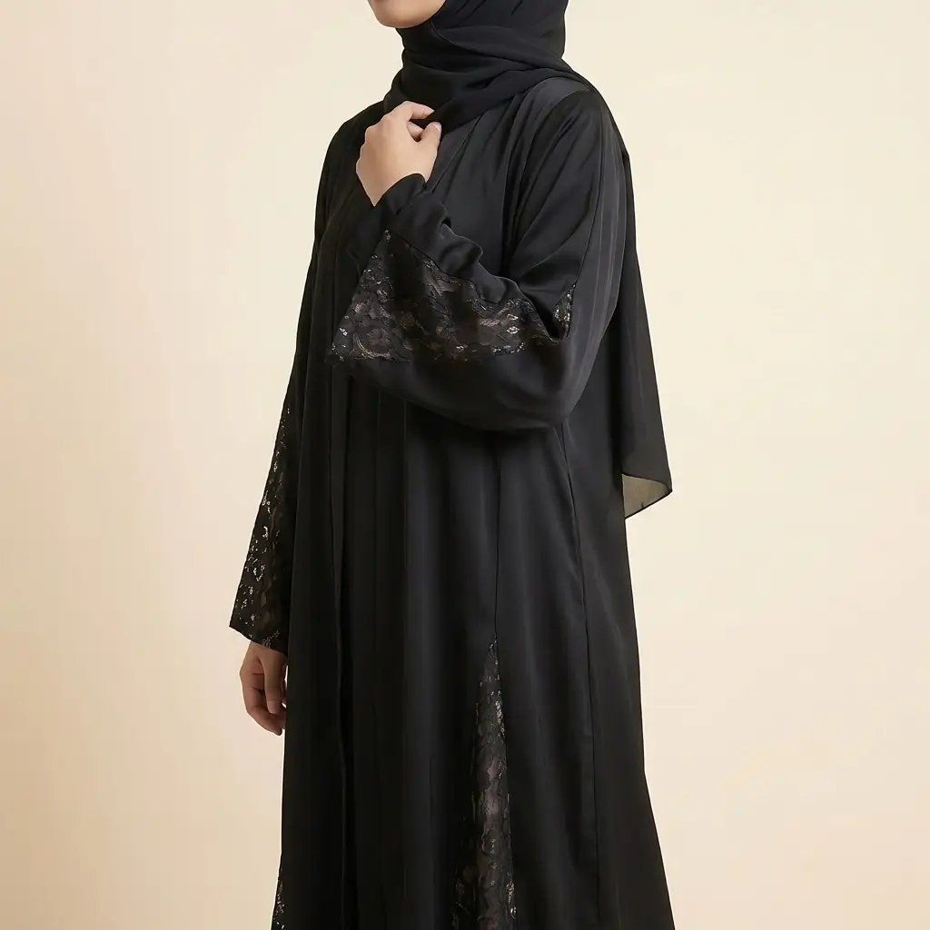 ZIRI GODET ABAYA