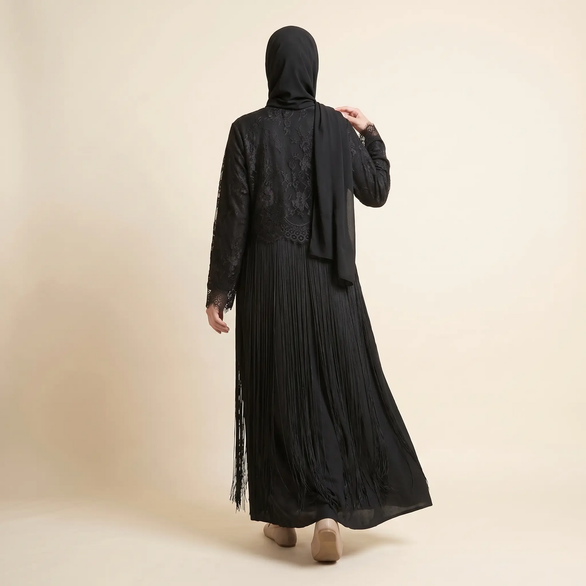 ZIVORA LACE ABAYA