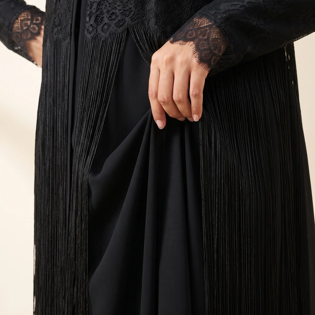 ZIVORA LACE ABAYA