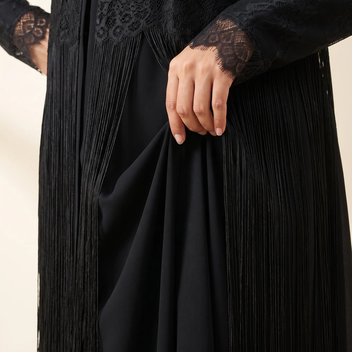 ZIVORA LACE ABAYA