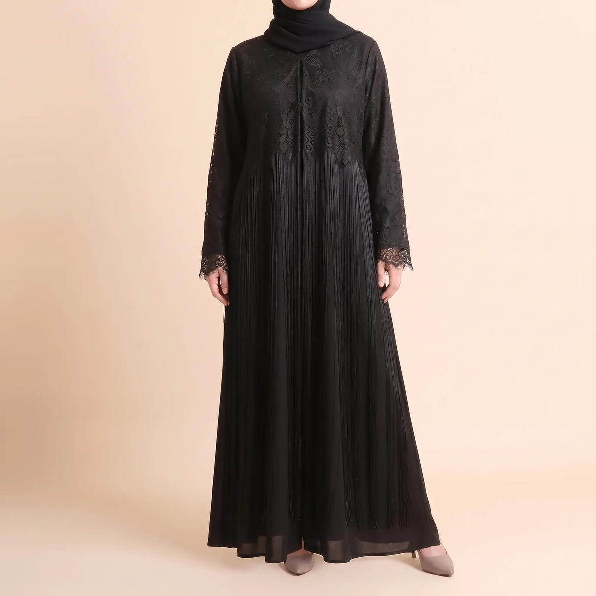 ZIVORA LACE ABAYA
