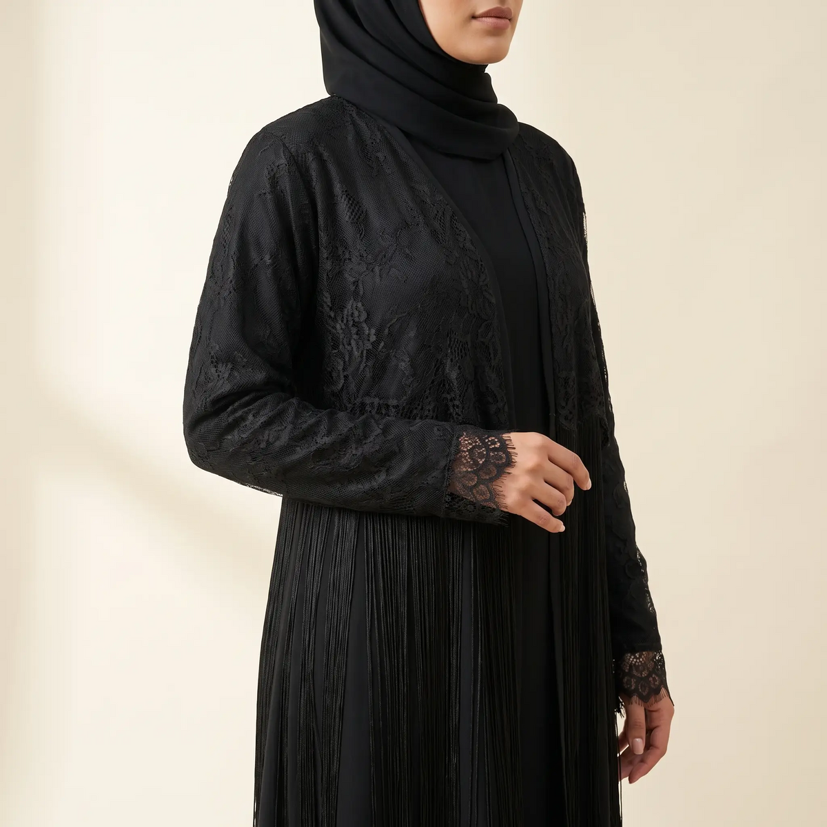 ZIVORA LACE ABAYA