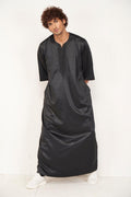 Men’s Moroccan Kandura – Black