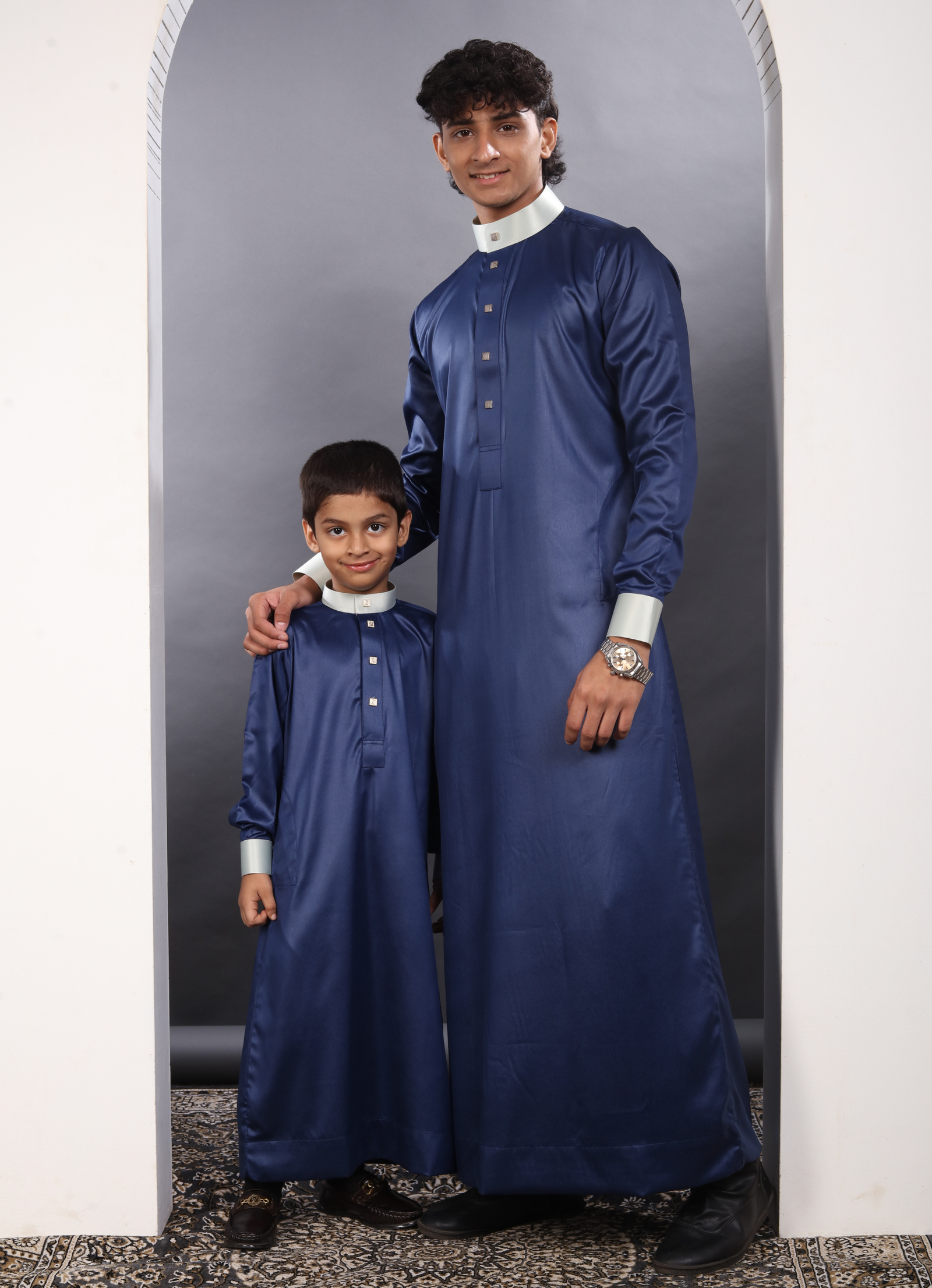 Royal Blue Premium Father & Son Combo