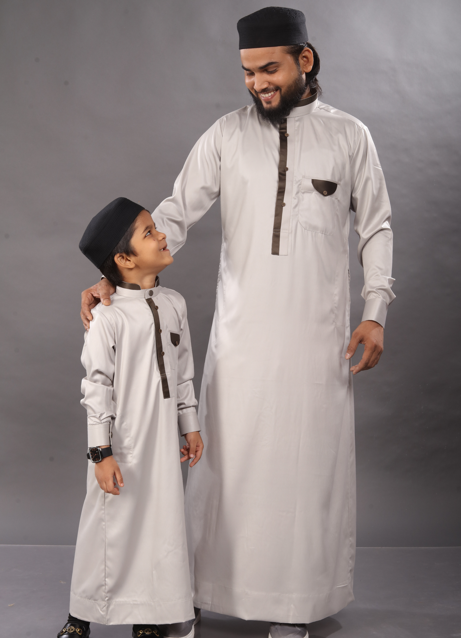 Imperial Grey Premium Father & Son Combo
